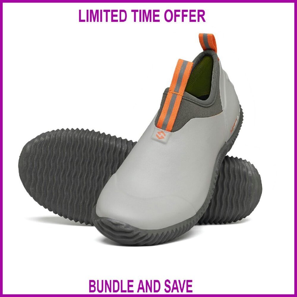 Waterproof Neoprene Slip-On Ankle Booties Women's Garden Shoes